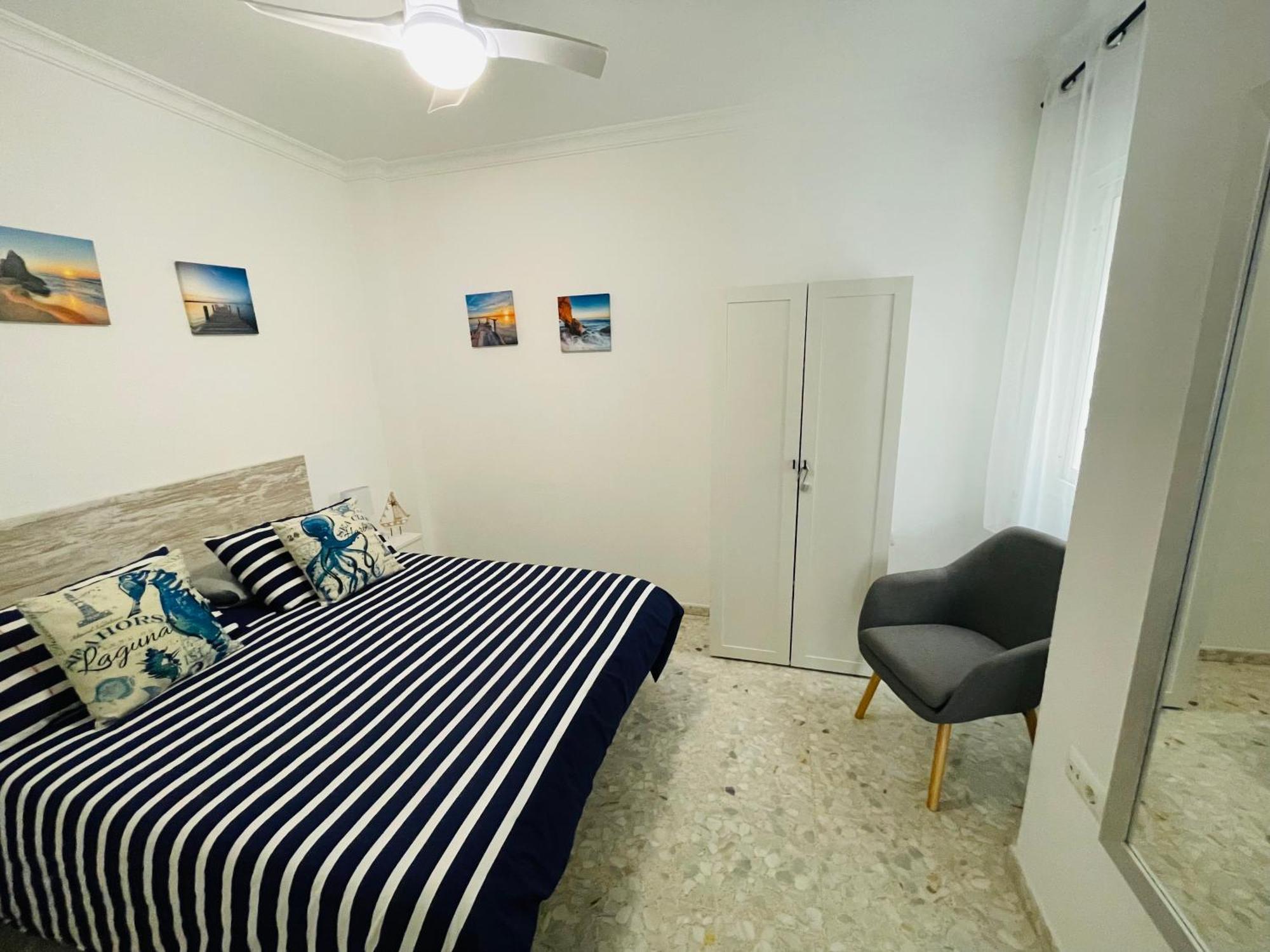 Apartamento Conil Playa & Centrico, Con Aire Acond Y Wifi -Solo Familias Y Parejas- كونيل ذي لا فرونتيرا المظهر الخارجي الصورة